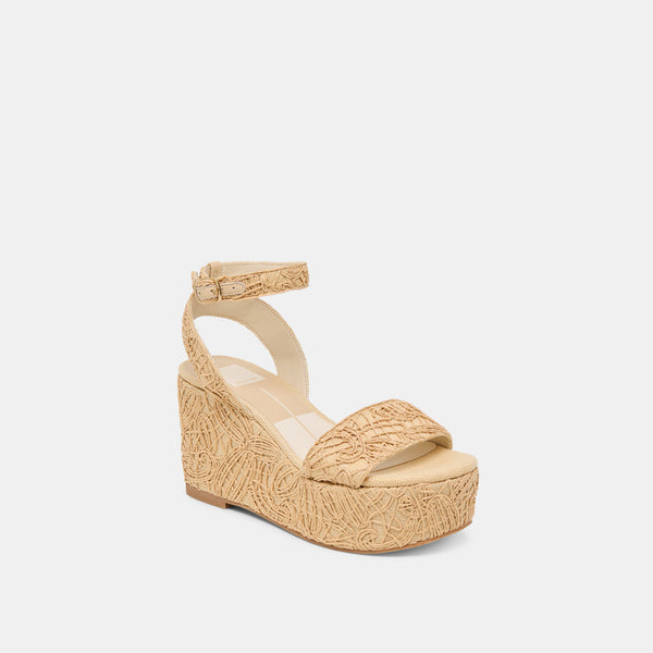 Dolce Vita Talisa Wedges Natural Macrame NATURAL MACRAME