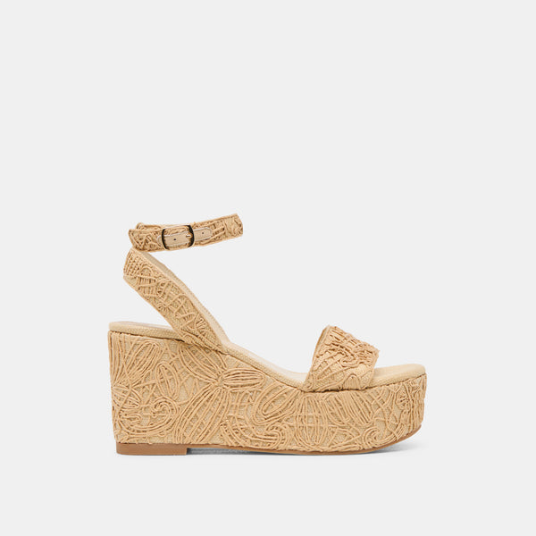 dolce vita Talisa Wedges Natural Macrame NATURAL MACRAME