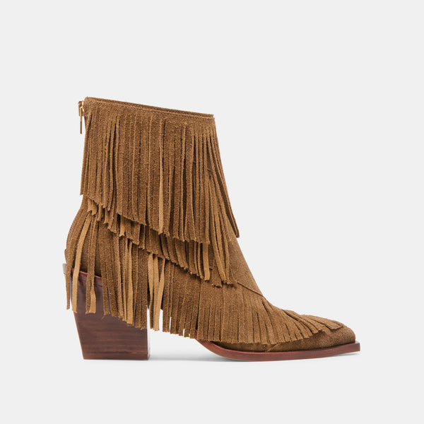 Dolce Vita Torey Booties Chestnut Suede CHESTNUT SUEDE