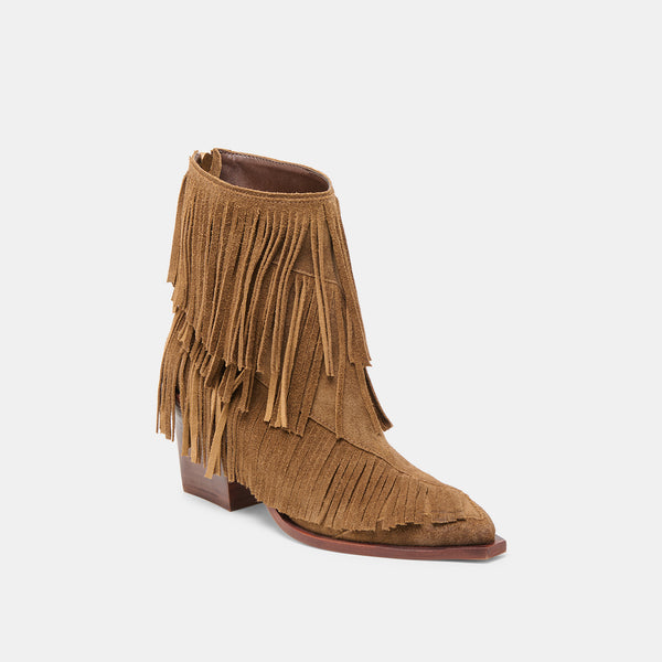 Dolce Vita Torey Booties Chestnut Suede CHESTNUT SUEDE