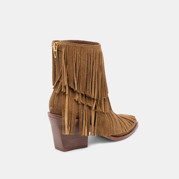 Dolce Vita Torey Booties Chestnut Suede CHESTNUT SUEDE