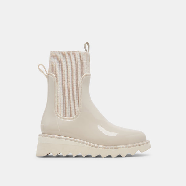 Dolce Vita Tropic H2O Boots Ivory Patent Stella IVORY PATENT STELLA