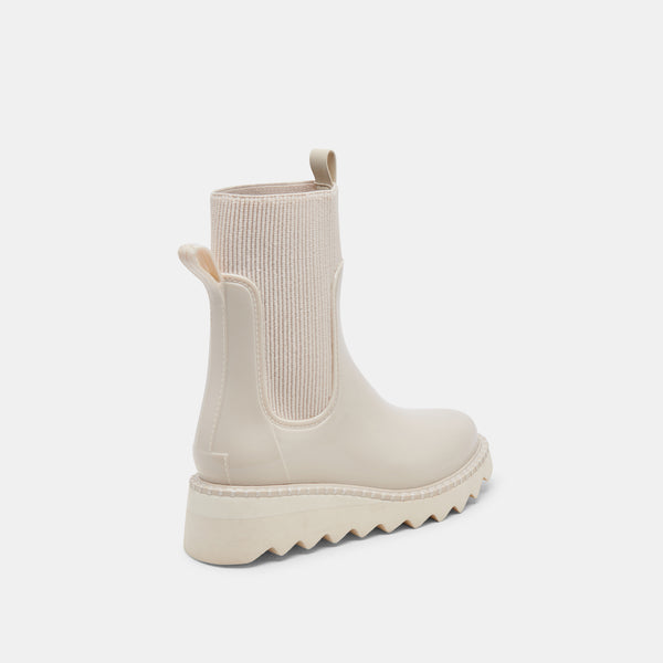 Dolce Vita Tropic H2O Boots Ivory Patent Stella IVORY PATENT STELLA