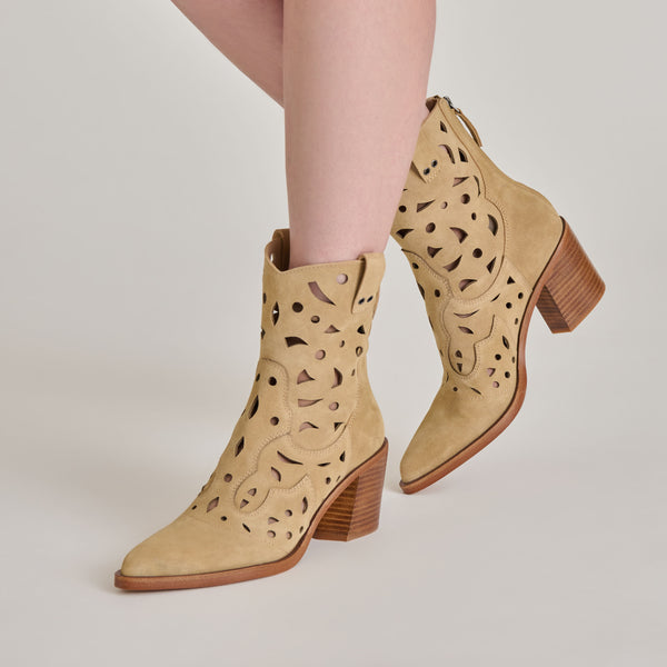 Dolce Vita Zenobi Booties Dk Taupe Suede DK TAUPE SUEDE