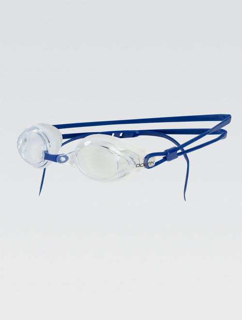 dolfin Blue and Clear Victor Goggle Style #805SA-BCL