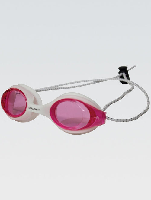 dolfin Bungee Racer Pink/White Goggle Style #13BOGS-PWH