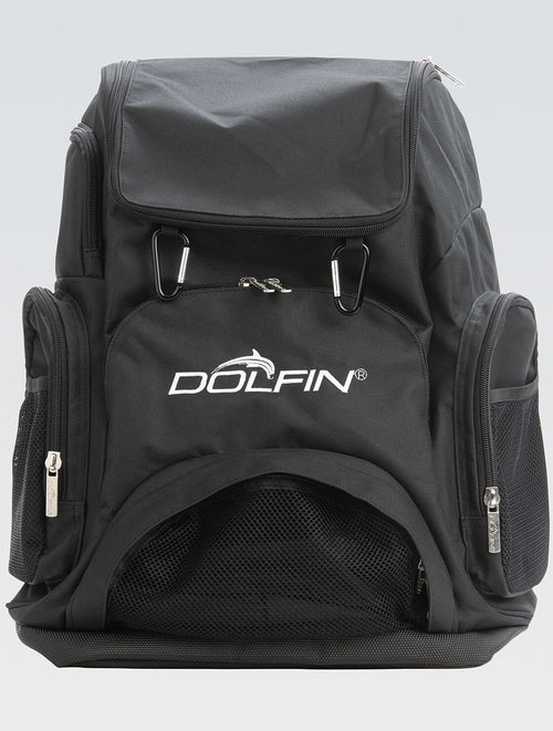 dolfin Black Large Team Backpack Style #BP01SLD-790