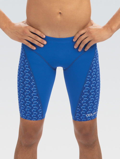 dolfin Dolfin FirstStrike Men's Royal Jammer Tech Suit Swimsuit Style #8530SLD-475