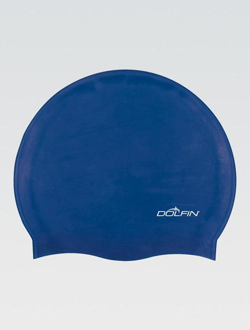 dolfin Navy Silicone Cap Style #890SA-490