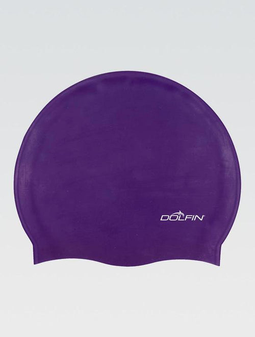 dolfin Purple Silicone Cap Style #890SA-290