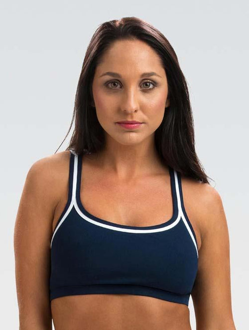 dolfin Women's Navy Bikini Top Style #6582C-490