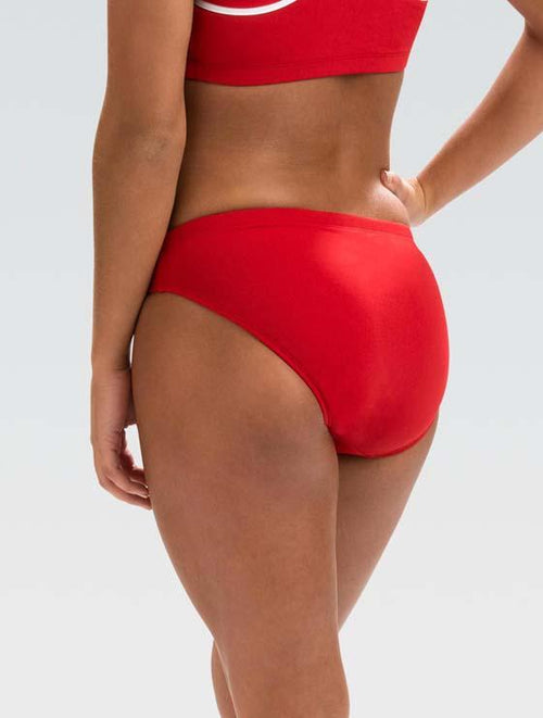 Dolfin Women's Red Bikini Bottom. Style #6583C-250