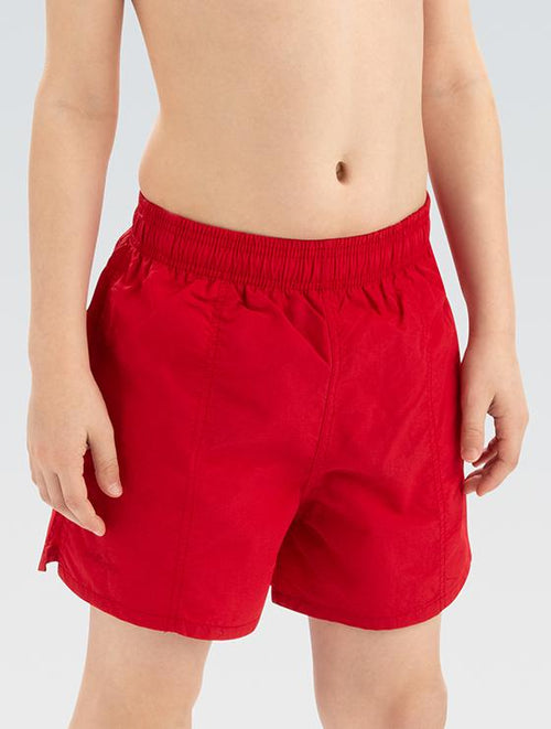 dolfin Dolfin Youth Red Water Shorts Style #9060Y-250