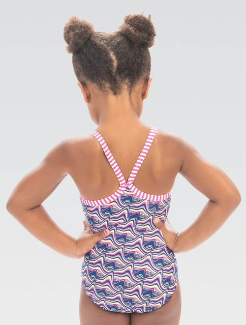 Dolfin Girls Little Dolfin Candy Mountain Toddler One Piece Style #9810CDMN-998