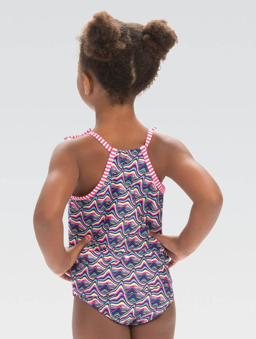 Dolfin Girls Little Dolfin Candy Mountain Toddler Tankini Style #9910CDMN-998