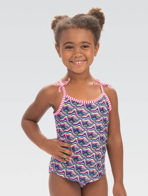 dolfin Girls Little Dolfin Candy Mountain Toddler Tankini Style #9910CDMN-998