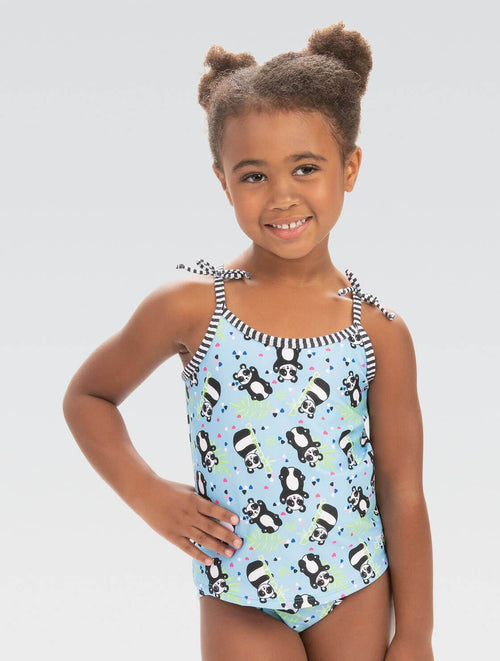 dolfin Girls Little Dolfin Pandie Toddler Tankini Style #9910PNDE-445
