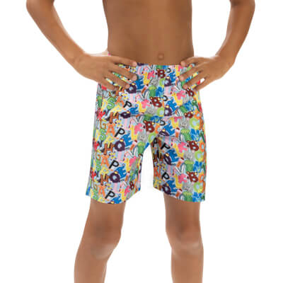 Dolfin Little Dolfin Boys' Alphabet Soup Swim Trunks Style #9L01AS-D19