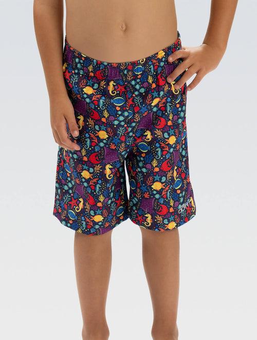 dolfin Little Dolfin Boys' Little Fish Swim Trunks Style #9L01LF-D36