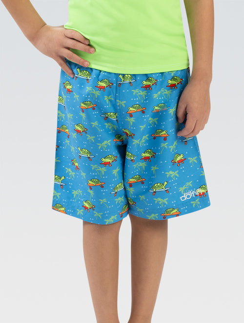 dolfin Little Dolfin Boys’ Printed Swim Trunks: Snappy Style #9L01-C30