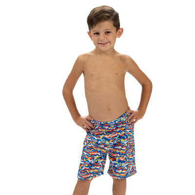 Dolfin Little Dolfin Boys' Surfin Swim Trunks Style #9L01SU-D37