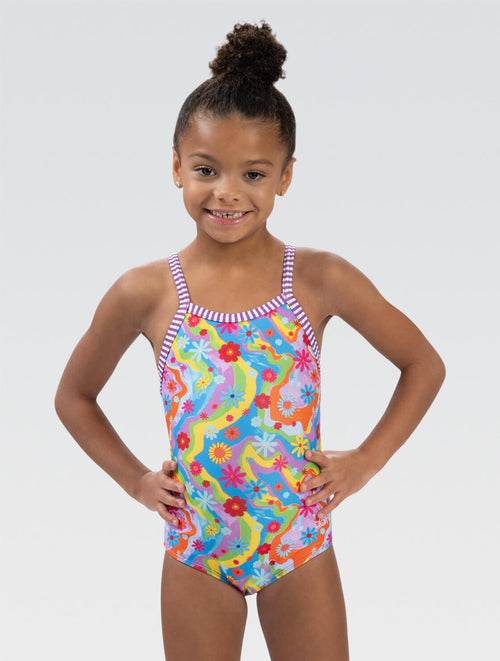 dolfin Little Dolfin Girls' Buttercup One Piece Swimsuit Style #9810BC-D06