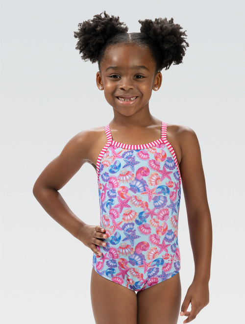dolfin Little Dolfin Girls' By the Sea One Piece Swimsuit Style #9810BS-D35