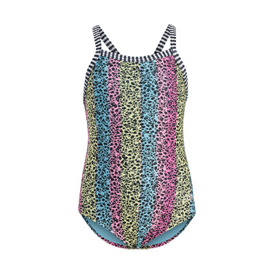 Dolfin Little Dolfin Girls' Floret One Piece Swimsuit Style #9810FR-C26