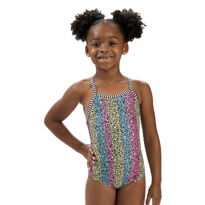Dolfin Little Dolfin Girls' Floret One Piece Swimsuit Style #9810FR-C26