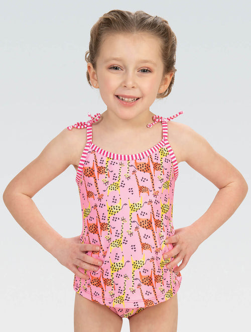 dolfin Little Dolfin Girls Gaffee Toddler Two Piece Tankini Swimsuit Style #9910-A02