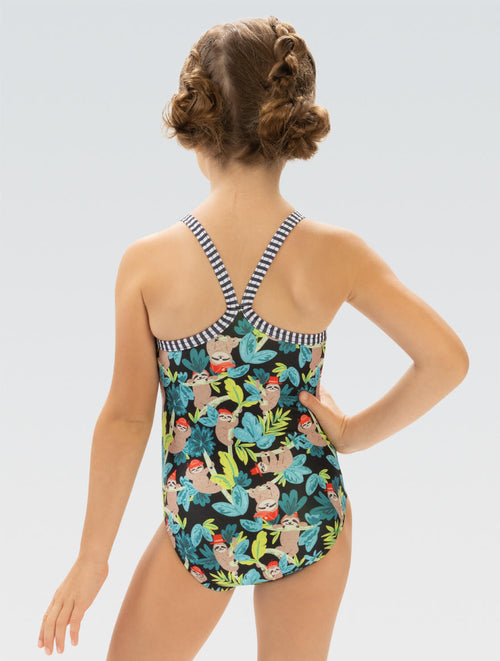 Dolfin Little Dolfin Girls' Hang Tight One Piece Swimsuit Style #9810-C41