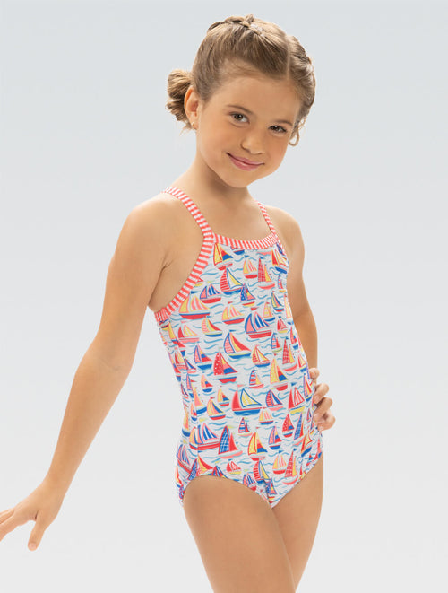Dolfin Little Dolfin Girls' High Tide One Piece Swimsuit Style #9810-C50