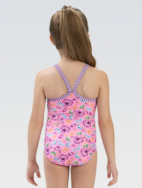Dolfin Little Dolfin Girls’ One Piece Swimsuit: Animaloons Style #9810-C27