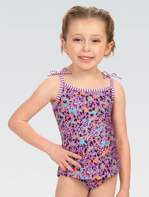 dolfin Little Dolfin Girls Safari Toddler Two Piece Tankini Swimsuit Style #9910-A03