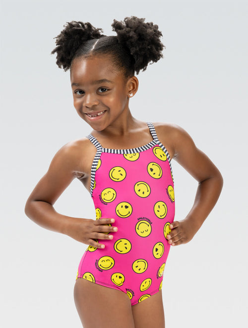 Dolfin Little Dolfin Girls' | SmileyWorld All Smiles One Piece Swimsuit Style #S9810AS-D64