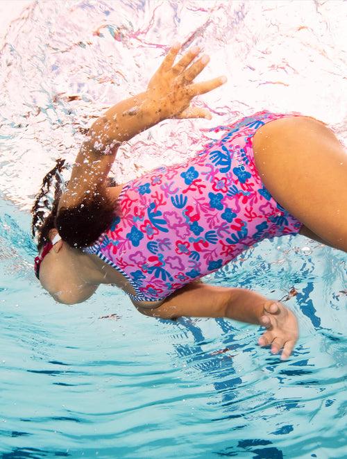 Dolfin Little Dolfin Girls' Sunshine One Piece Swimsuit Style #9810-C51