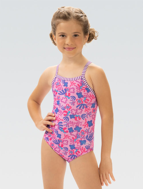 dolfin Little Dolfin Girls' Sunshine One Piece Swimsuit Style #9810-C51