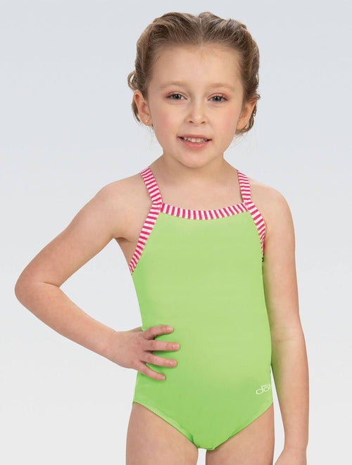 Dolfin Little Dolfin Lime Solid One-Piece Style #LD9504-LIM