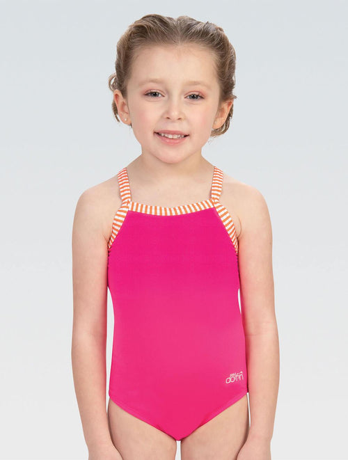 Dolfin Little Dolfin Pink Solid One-Piece Style #LD9504-PNK