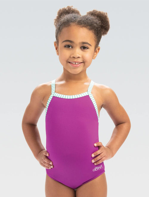 Dolfin Little Dolfin Purple Solid One-Piece Style #LD9504-290