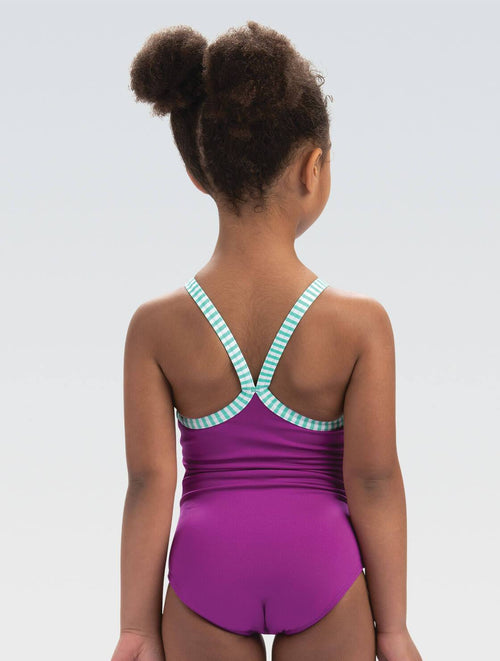 Dolfin Little Dolfin Purple Solid One-Piece Style #LD9504-290