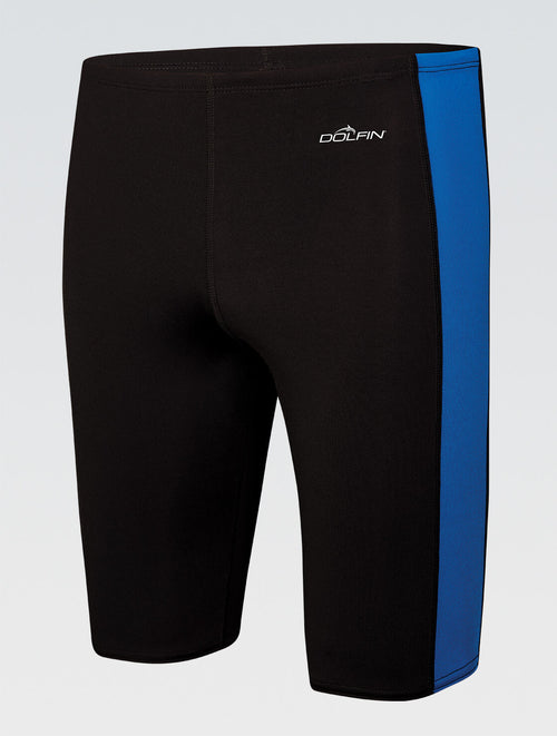 Dolfin Men's Basic Panel Black/Royal Jammer Style #8107S-946