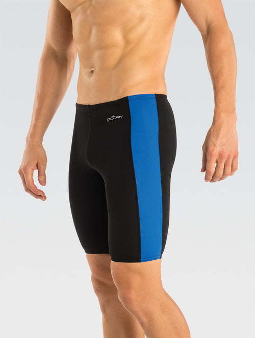 dolfin Men's Basic Panel Black/Royal Jammer Style #8107S-946 dolfin Men's Basic Panel Black/Royal Jammer Style #8107S-946