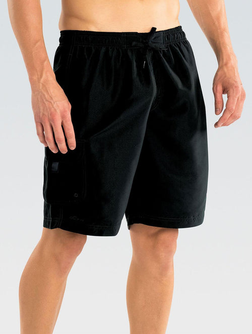 dolfin Men's Black Classic Board Shorts Style #9780P-790