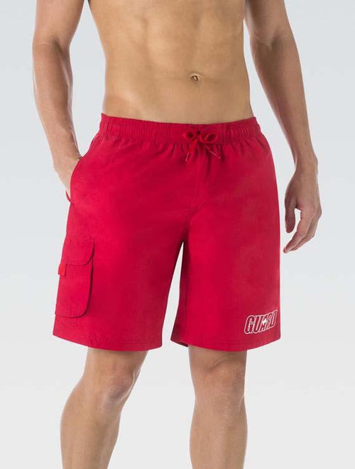 dolfin Men's Guard Red Board Shorts Style #9780PGU-250