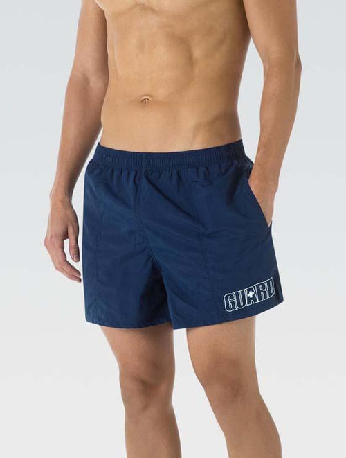 dolfin Men's Guard Solid Navy 5 Inch Water Shorts Style #9060NGU-490