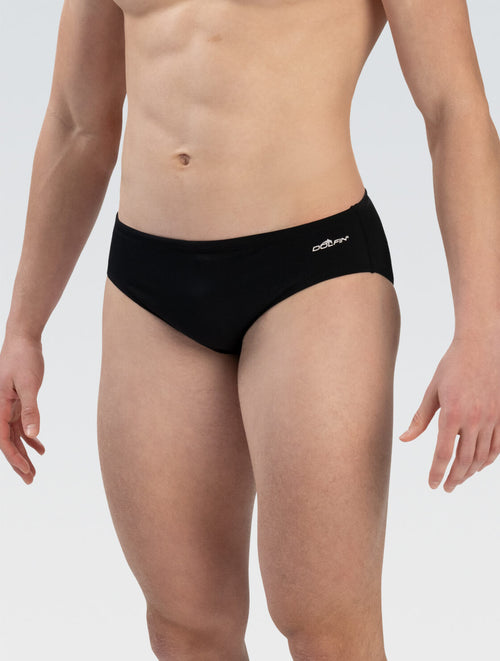 dolfin Men's Reliance Black Solid Racer Style #7150C-790