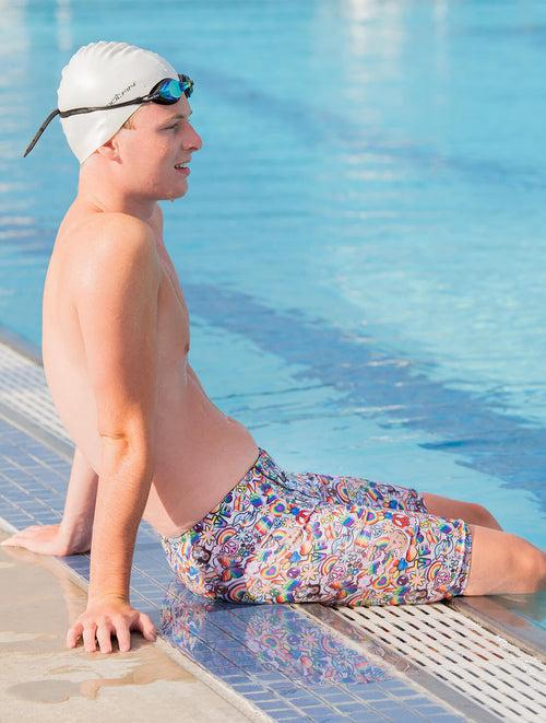Dolfin Men's Uglies Be Kind Jammer Swimsuit Style #7010-C34