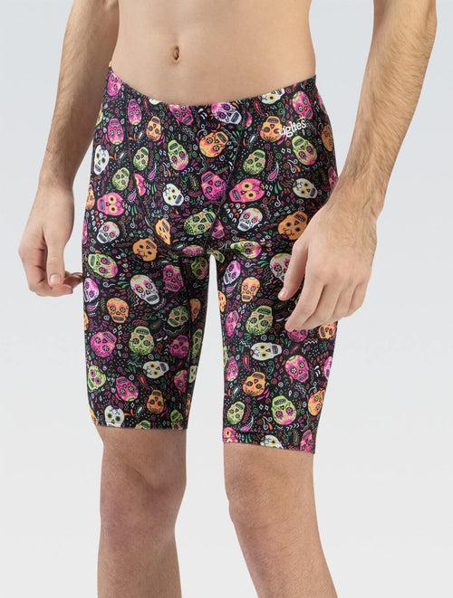 Dolfin Men’s Uglies Jammer Swimsuit: Crossbones Style #7010-C22