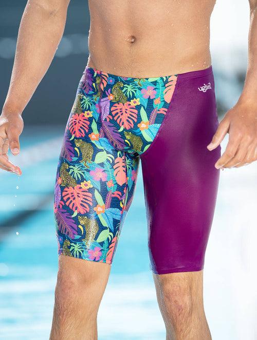 Dolfin Men’s Uglies Jammer Swimsuit: Jungle Jam Style #7010-C16